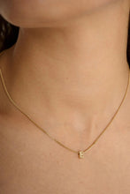Load image into Gallery viewer, Tutti Small Alphabet Necklace - Gold