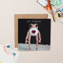 Load image into Gallery viewer, You’re My Favourite Frog Greeting Card