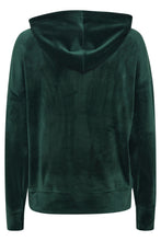 Load image into Gallery viewer, B Young Green Velour Hoodie

