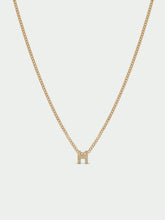 Load image into Gallery viewer, Tutti Small Alphabet Necklace - Gold