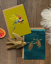 Load image into Gallery viewer, Stephanie Davies Happy Anniversary Turtles Card
