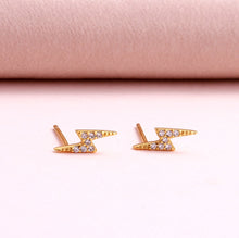 Load image into Gallery viewer, Attic Creations Message Bottle Earrings - ‘Stay Strong’