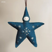 Load image into Gallery viewer, East of India Large Felt Star Baby - 4 Colours