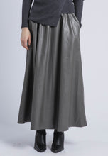 Load image into Gallery viewer, Religion Sophie Faux Leather Maxi Skirt - Grey