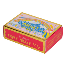 Load image into Gallery viewer, Arthouse Unlimited Be Happy Slab Soap