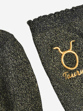 Load image into Gallery viewer, Sock Talk Women’s Zodiac Glitter Socks