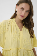 Load image into Gallery viewer, Culture Jalia Blouse - Lemon