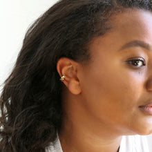 Load image into Gallery viewer, Lisa Angel Star Ear Cuff - Silver & Gold