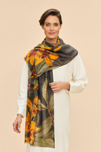 Load image into Gallery viewer, Powder Botany Bliss Wool Wrap Scarf