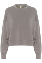 Load image into Gallery viewer, Culture Chabrina Sweatshirt - Grey / Black