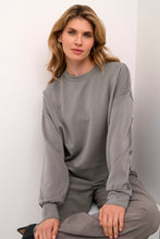 Load image into Gallery viewer, Culture Chabrina Sweatshirt - Grey / Black