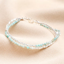 Load image into Gallery viewer, Lisa Angel Semi Precious Stone Layered Bracelet - 2 colours