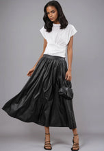 Load image into Gallery viewer, Religion Sophie Faux Leather Maxi Skirt - Black