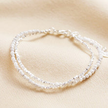 Load image into Gallery viewer, Lisa Angel Semi Precious Stone Layered Bracelet - 2 colours