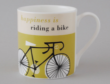Load image into Gallery viewer, Repeat Repeat Happiness Bike Mug **CLICK &amp; COLLECT ONLY**
