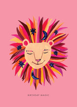 Load image into Gallery viewer, Magic Lion Birthday Greeting Card