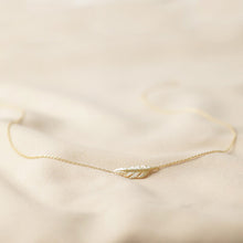 Load image into Gallery viewer, Lisa Angel Feather Necklace - Gold