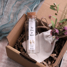 Load image into Gallery viewer, Attic Creations Message Bottle Earrings - ‘Stay Strong’