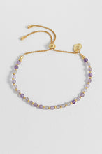 Load image into Gallery viewer, Estella Bartlett Wellness Amethyst Amelia Bracelet