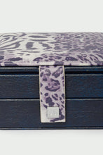 Load image into Gallery viewer, Tutti Cascade Small Jewellery Box - Navy Leopard