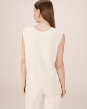 Load image into Gallery viewer, Grace & Mila Knitted Waistcoat - Cream