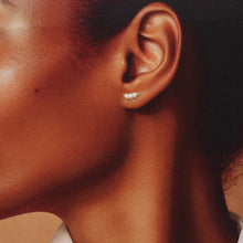 Load image into Gallery viewer, Attic Creations Message Bottle Earrings - ‘Peas in a Pod’