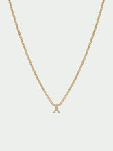Load image into Gallery viewer, Tutti Small Alphabet Necklace - Gold
