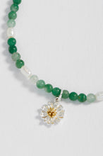 Load image into Gallery viewer, Estella Bartlett Green & Pearl Wildflower Bracelet