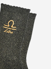 Load image into Gallery viewer, Sock Talk Women’s Zodiac Glitter Socks