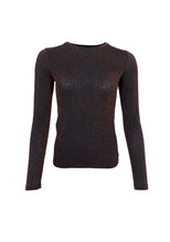 Load image into Gallery viewer, Black Colour DK Faye Lurex Top - 4 colours available