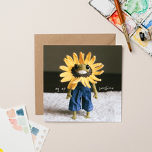 Load image into Gallery viewer, Ay Up Sunshine Frog Greeting Card