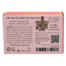 Load image into Gallery viewer, Arthouse Unlimited Be Happy Slab Soap