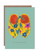 Load image into Gallery viewer, Clever Cloggs Greeting Card