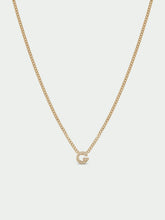Load image into Gallery viewer, Tutti Small Alphabet Necklace - Gold