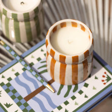 Load image into Gallery viewer, Paddywax Cabana Rust Ceramic Candle- Sienna Sunset