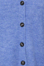 Load image into Gallery viewer, ICHI Baling Cardigan - Sage Green / Violet Blue