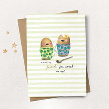 Load image into Gallery viewer, Stephanie Davies Amazing Friend You Crack Me UpGreeting Card