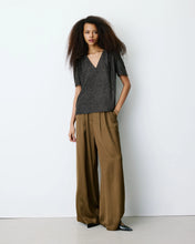 Load image into Gallery viewer, Grace & Mila Basilic V Neck Glitter Top - 2 Colours