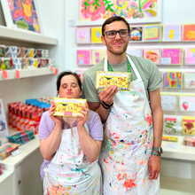 Load image into Gallery viewer, Arthouse Unlimited Happy Hounds Chocolate