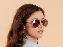 Load image into Gallery viewer, Goodlookers Sun Readers Ace Rose Gold