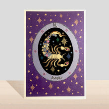 Load image into Gallery viewer, Rosie Wonders Zodiac Cards - Scorpio