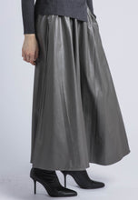 Load image into Gallery viewer, Religion Sophie Faux Leather Maxi Skirt - Grey