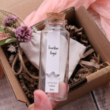 Load image into Gallery viewer, Attic Creations Message Bottle Earrings - ‘Guardian Angel’