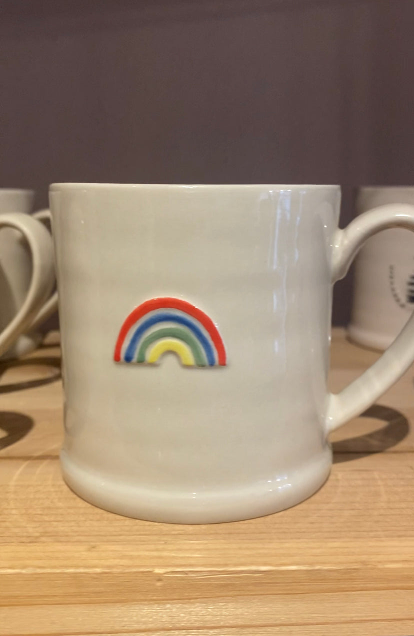 Rainbow Ceramic Mini Mug