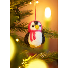 Load image into Gallery viewer, Felt Penguin Decorations - 5 Colours