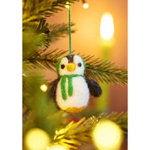 Load image into Gallery viewer, Felt Penguin Decorations - 5 Colours