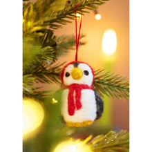 Load image into Gallery viewer, Felt Penguin Decorations - 5 Colours