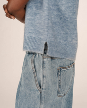 Load image into Gallery viewer, Grace & Mila Knitted Waistcoat - Light Blue