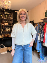Load image into Gallery viewer, Elbow Sleeve Mohair Cardi - One Size
