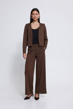 Load image into Gallery viewer, ICHI Kate SUS Wide Leg Trousers - Chocolate